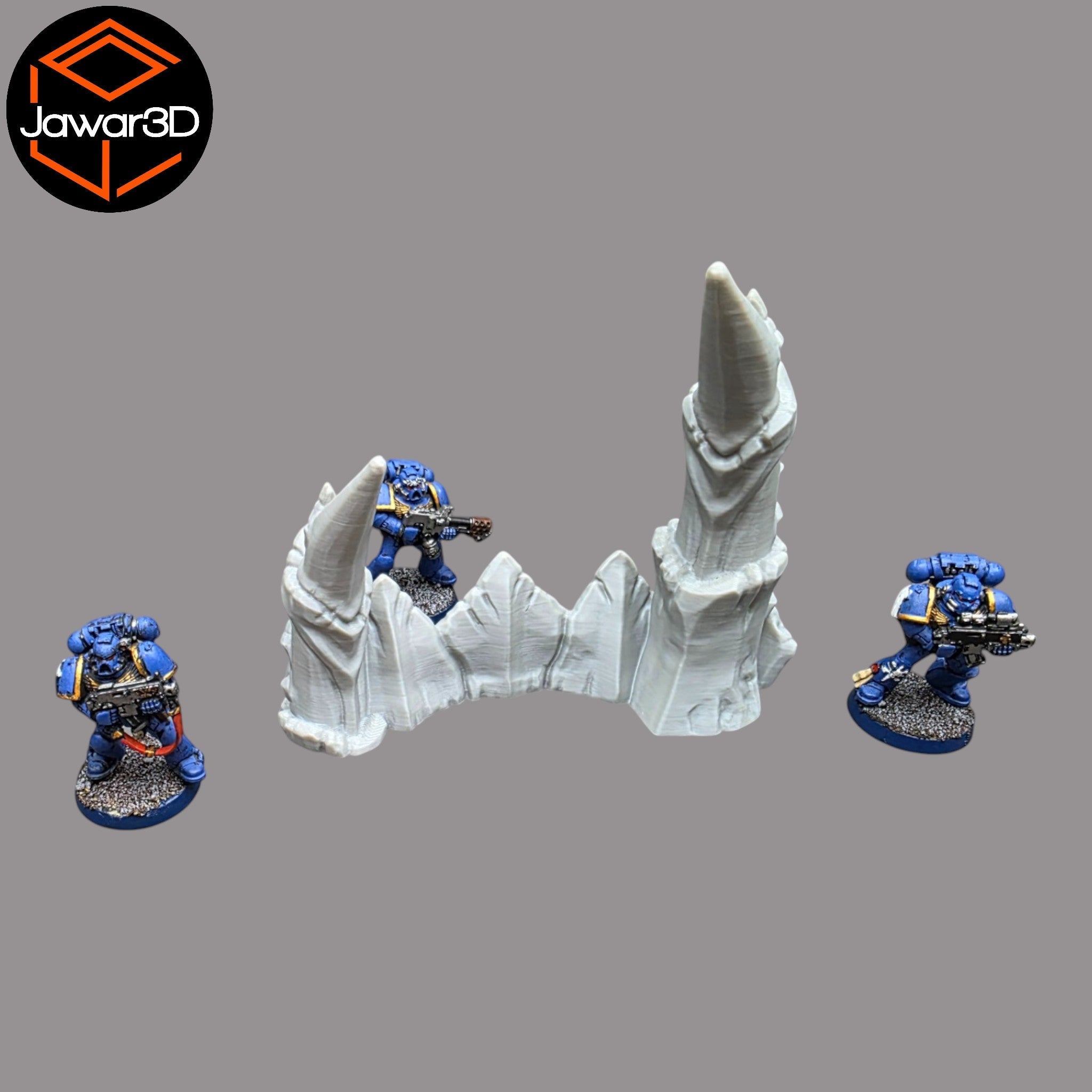 Spike Barrier - 28mm Wargaming Scatter Terrain Scenery Tabletop Miniature