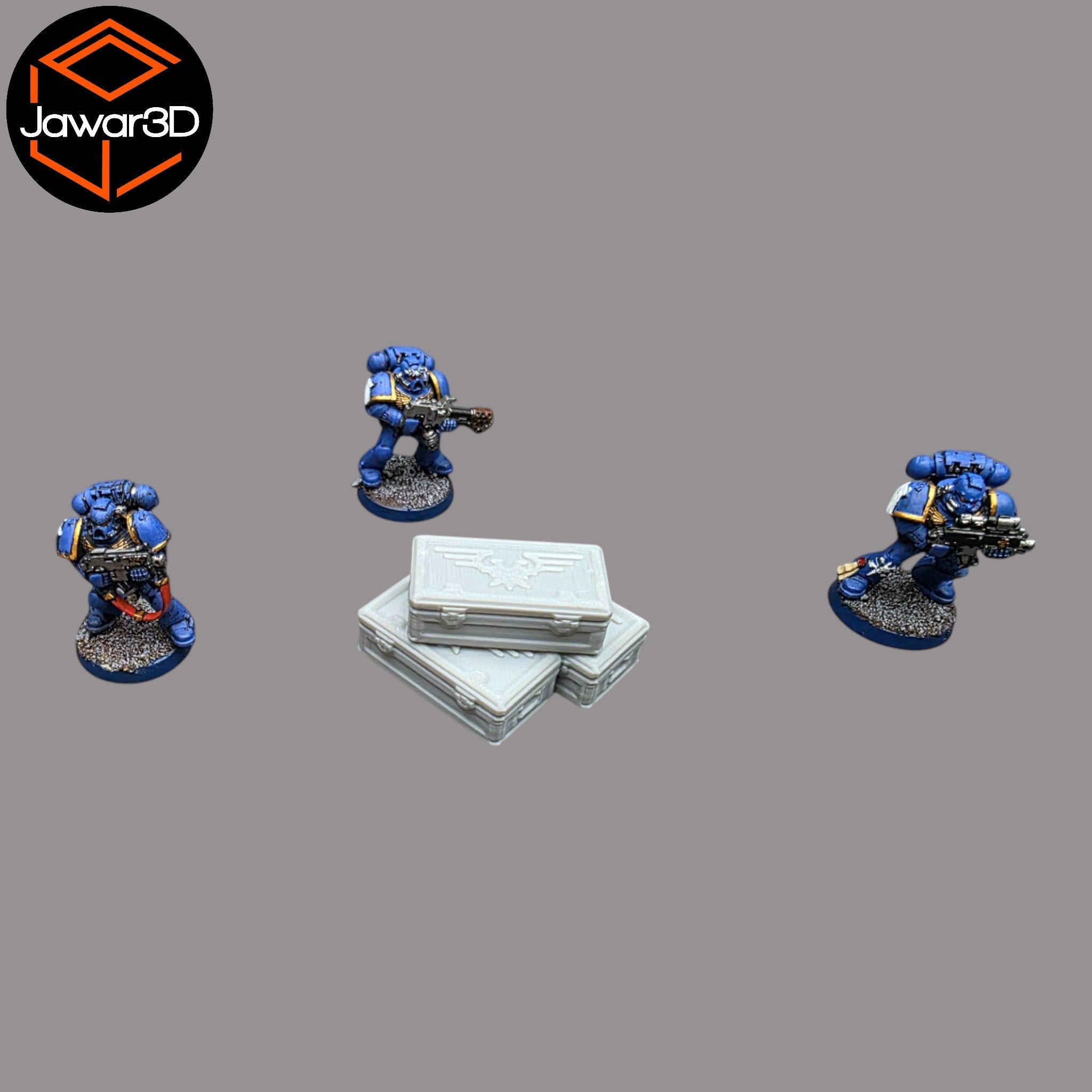 Imperial Crates - 28mm Wargaming Scatter Terrain Scenery Tabletop Miniature