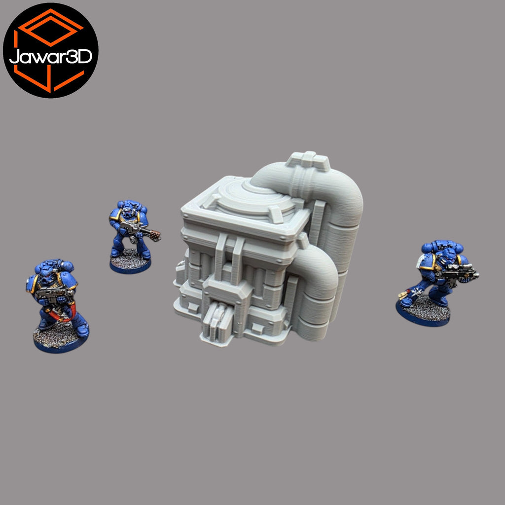 Production Building #4 - 28mm Wargaming Scatter Terrain Scenery Tabletop Miniature