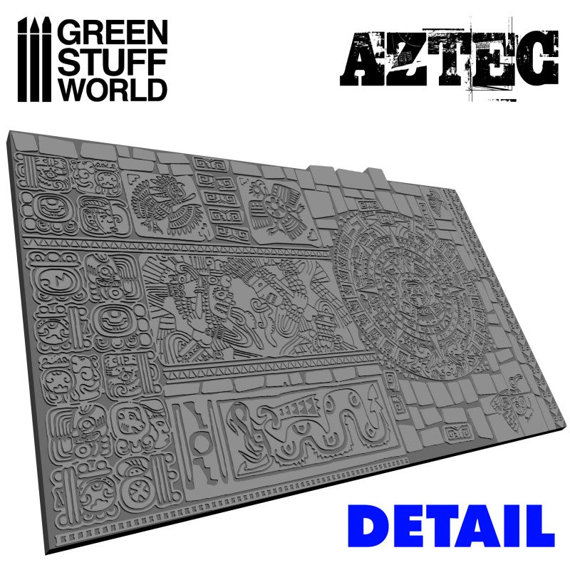 Green Stuff World Rolling Pin AZTEC