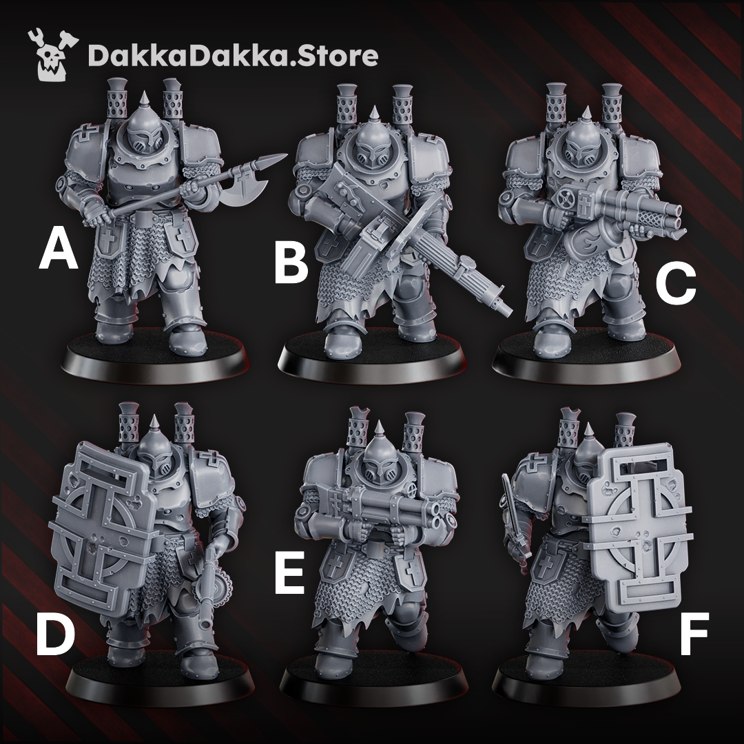 Heavy Bogatyr Miniatures | Trench Grimdark | Steel Union | DakkaDakka