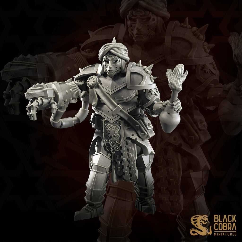 Iron Trencher Alchemist Miniatures | Trench Grimdark | Black Cobra Miniatures