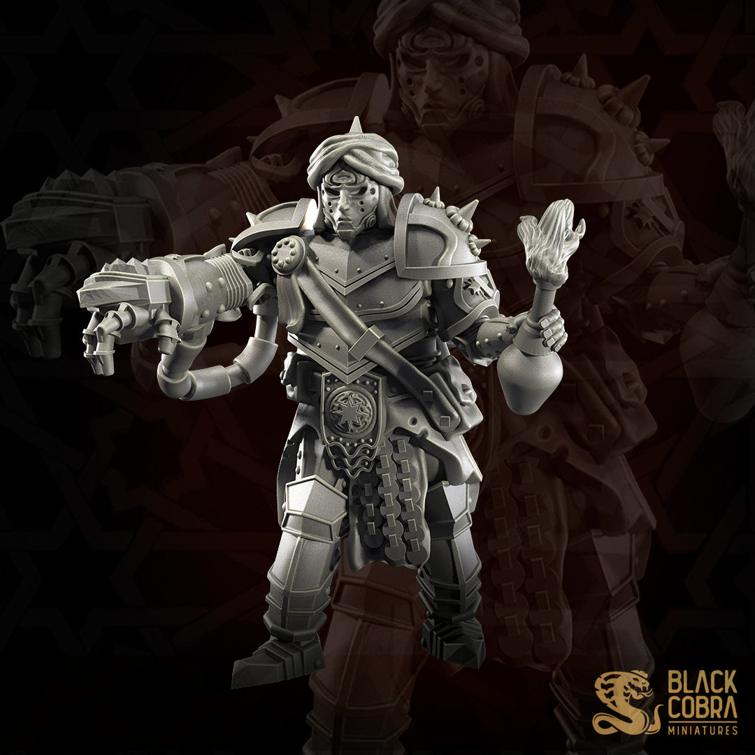Iron Trencher Alchemist Miniatures | Trench Grimdark | Black Cobra Miniatures