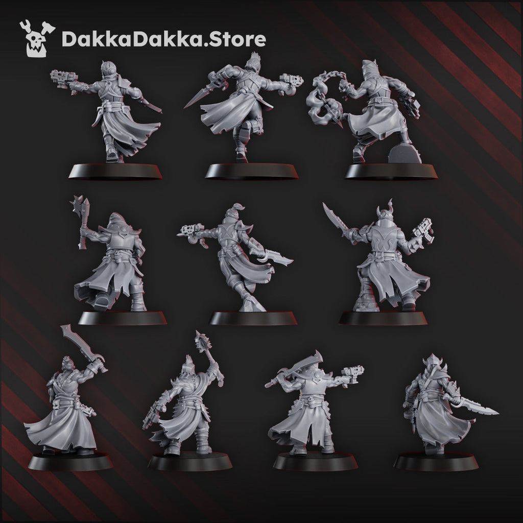 K.I.N.K. Castle Executant Miniatures | Grimdark Proxy Miniature | DakkaDakka