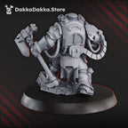 Gorgwork Comander In Heavy Armor | Battle Brothers | DakkaDakka