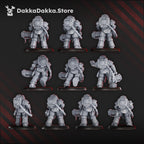 Ignisaurus Clan Team Pulsarum Squad | Battle Brothers | DakkaDakka