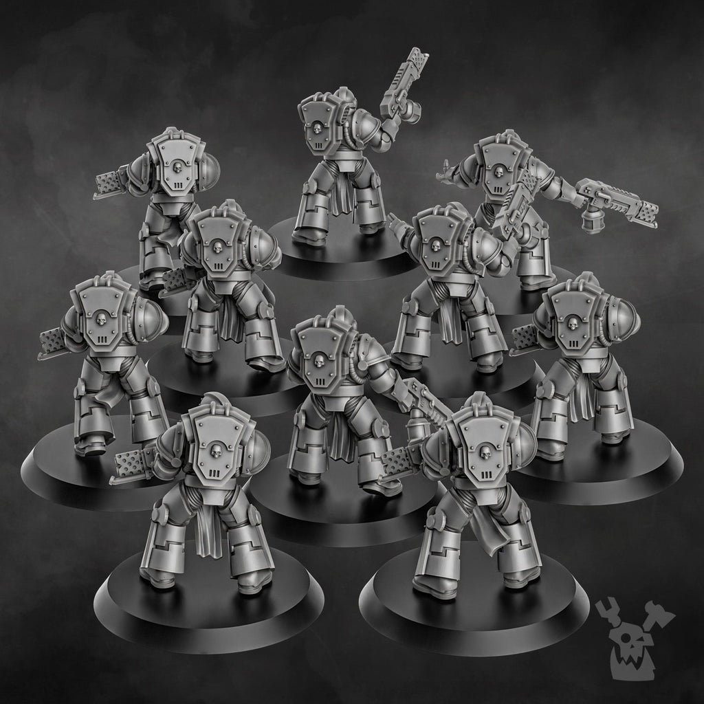 Space Knights Ignitium Squad | Battle Brothers | DakkaDakka