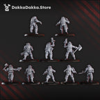Gorggrot Tactic Squad Miniatures | Grimdark Miniature | DakkaDakka