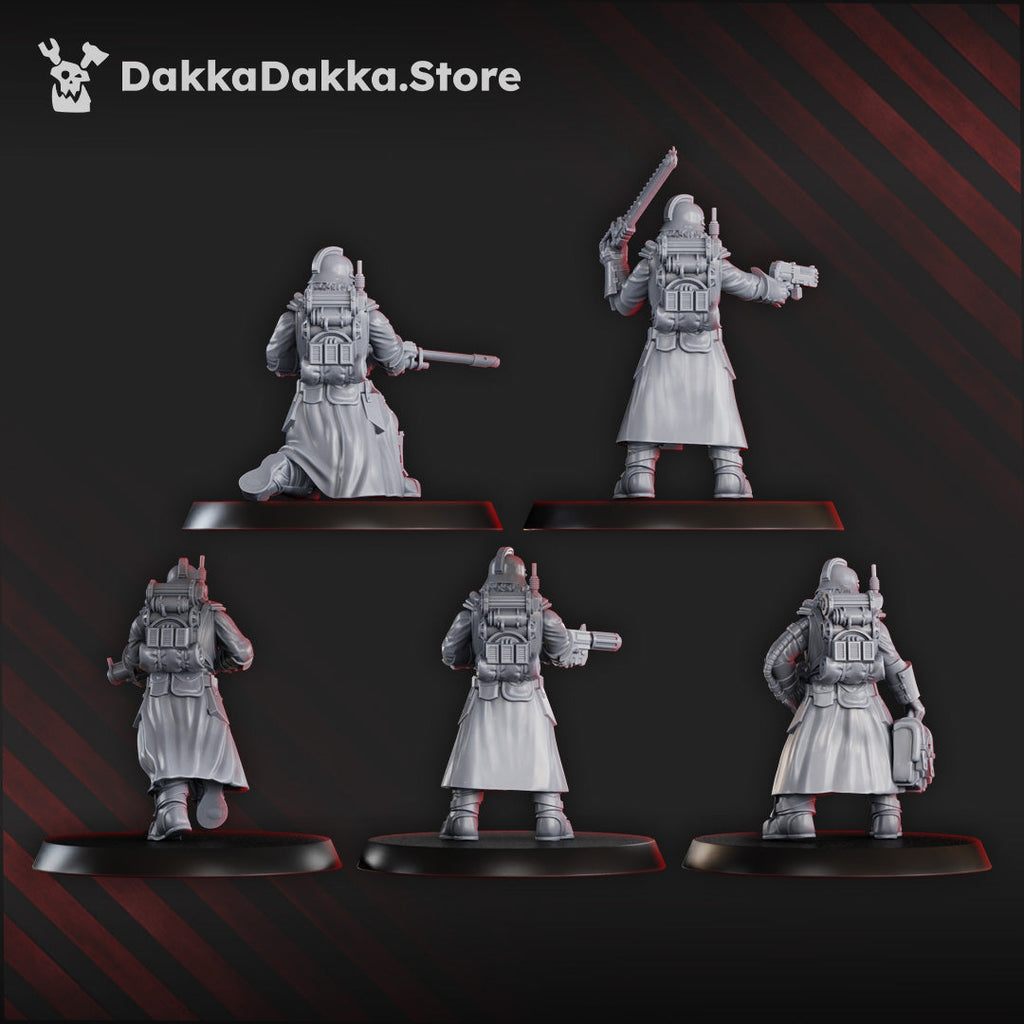 2nd Death Division Grenadier Squad Miniatures | Imperial Soldiers | DakkaDakka
