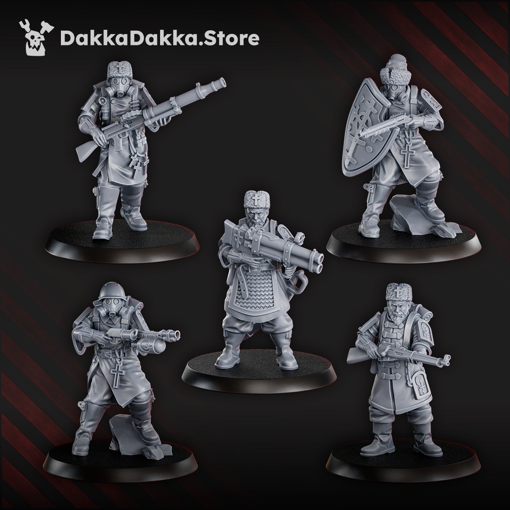 Red Druzhina Miniatures | Trench Grimdark | Steel Union | DakkaDakka
