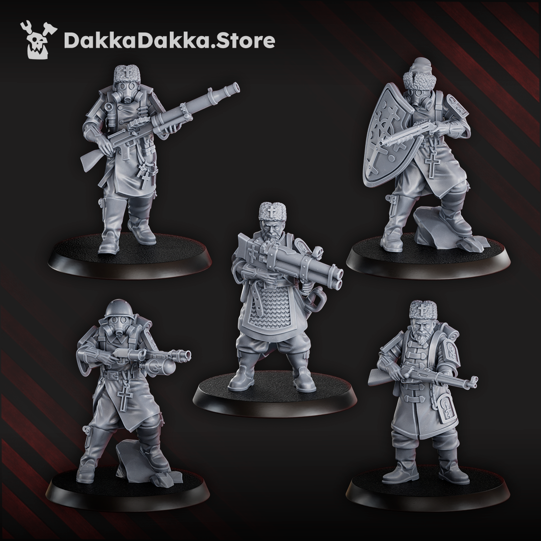 Red Druzhina Miniatures | Trench Grimdark | Steel Union | DakkaDakka