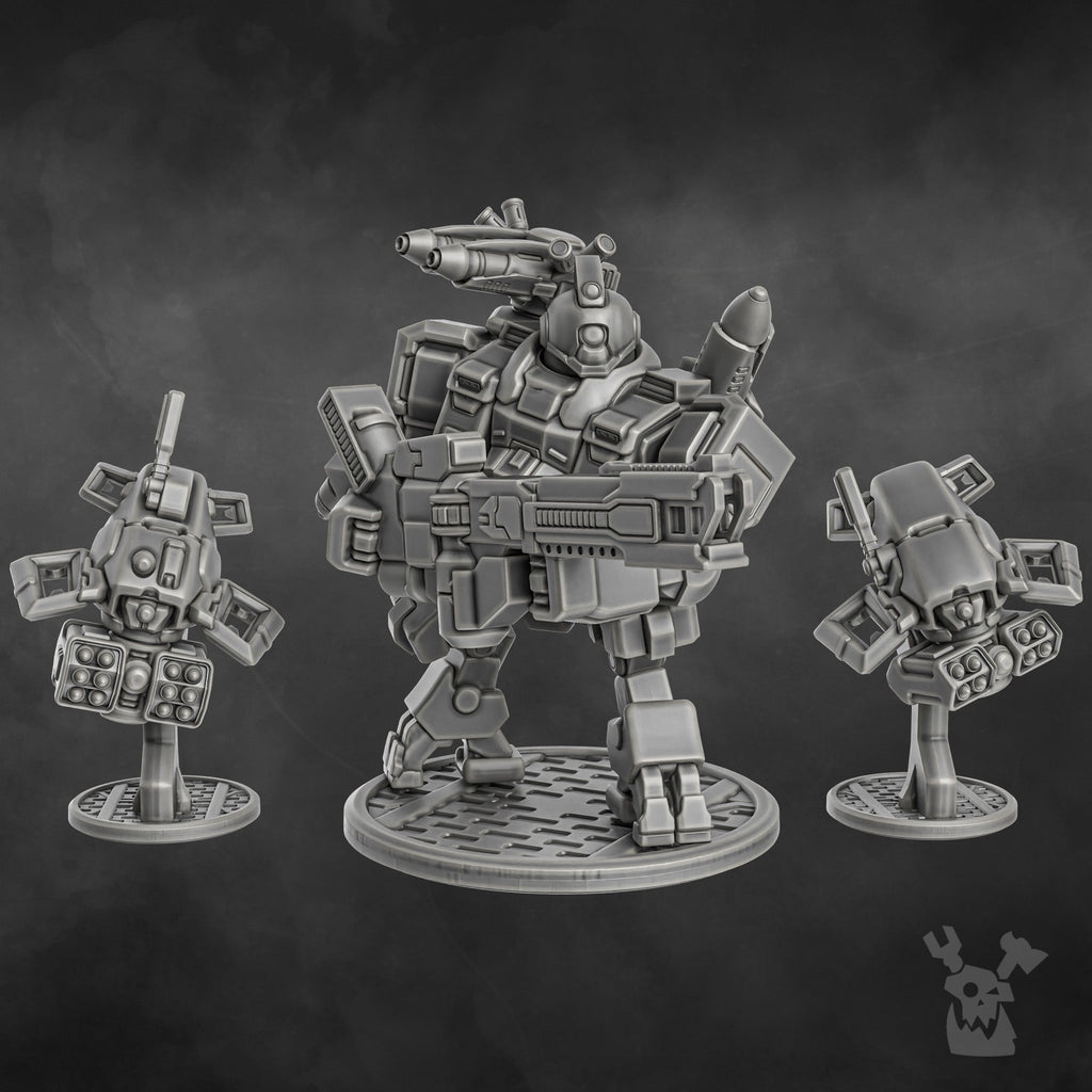 Cloud Hammer QX-1 | Greater Good | DakkaDakka | Sci-Fi Grimdark Wargaming Miniature 28mm 32mm