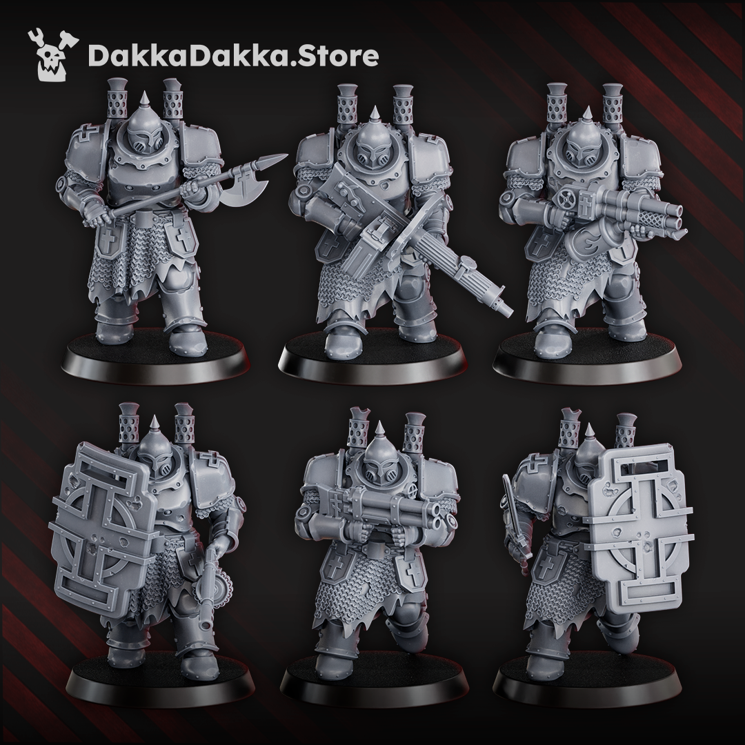 Heavy Bogatyr Miniatures | Trench Grimdark | Steel Union | DakkaDakka