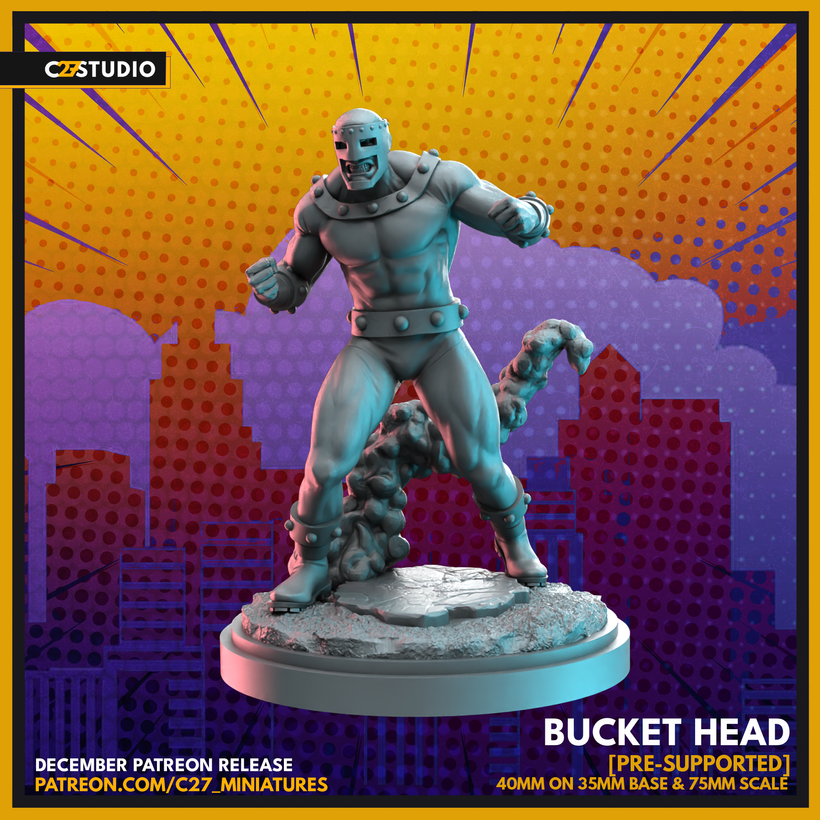 The Wrecking Crew | Super Hero Sci-Fi Miniature | C27 Studio