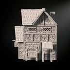 Medieval Scenery - Apothecary House 28mm DND/Wargame/RPG Terrain