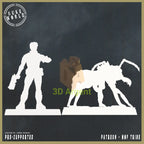 3 Giant Ant Creatures – 3D Printed Resin Miniatures Nuke World