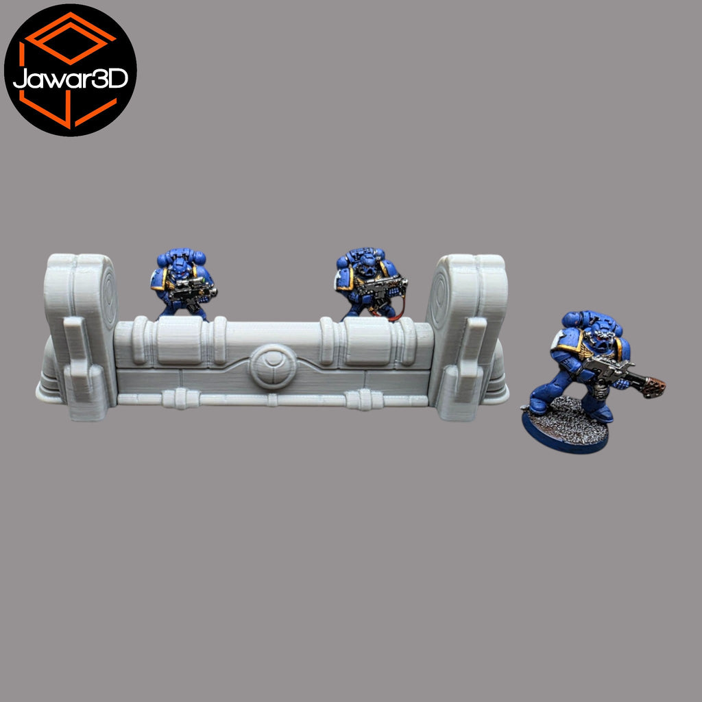 Ethereal Barricades - 28mm Wargaming Scatter Terrain Scenery Tabletop Miniature