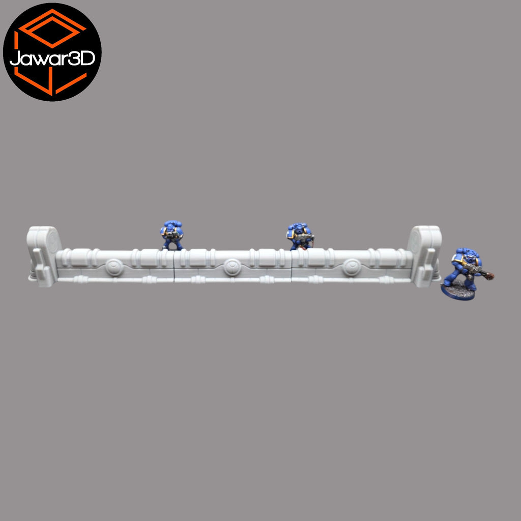 Ethereal Barricades - 28mm Wargaming Scatter Terrain Scenery Tabletop Miniature