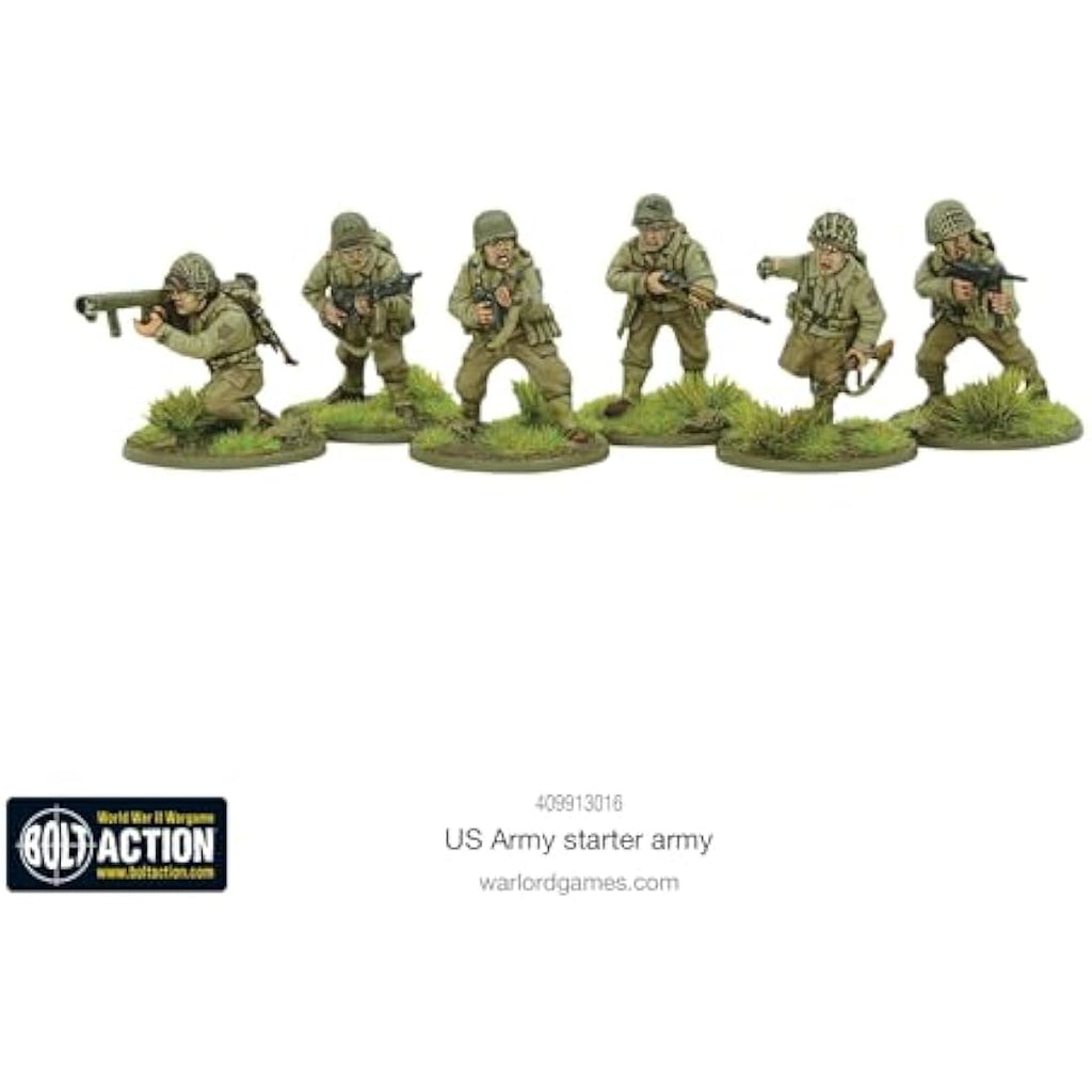 Warlord Games US Army Starter Army - 28mm Scale Miniatures for Bolt Action Highly Detailed World War 2 Miniatures