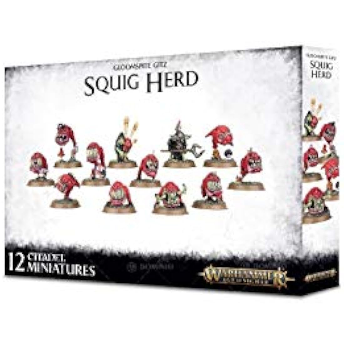 Games Workshop - Warhammer Age of Sigmar - Gloomspite Gitz: Squig Herd, Black