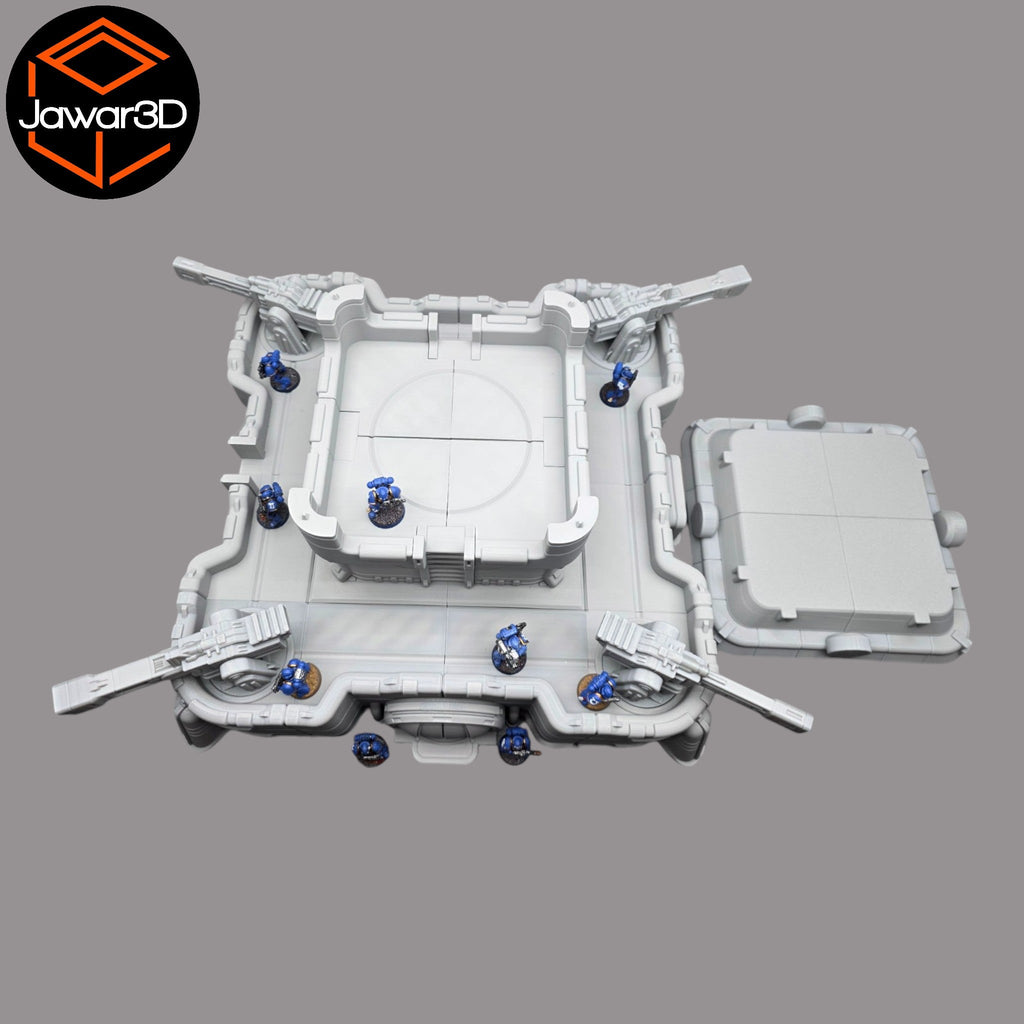 Ethereal Fortress - 28mm Wargaming Scatter Terrain Scenery Tabletop Miniature