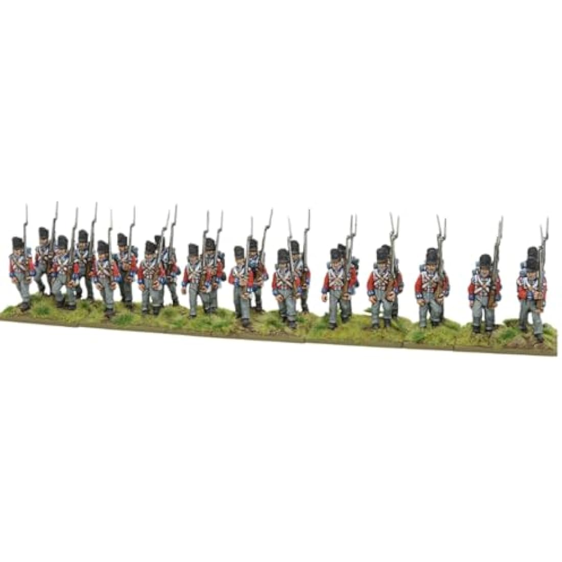Warlord Games Waterloo Starter Set - 28mm Scale Plastic Miniatures for Black Powder Highly Detailed Napoleonic Era Miniatures for Table-top Wargaming