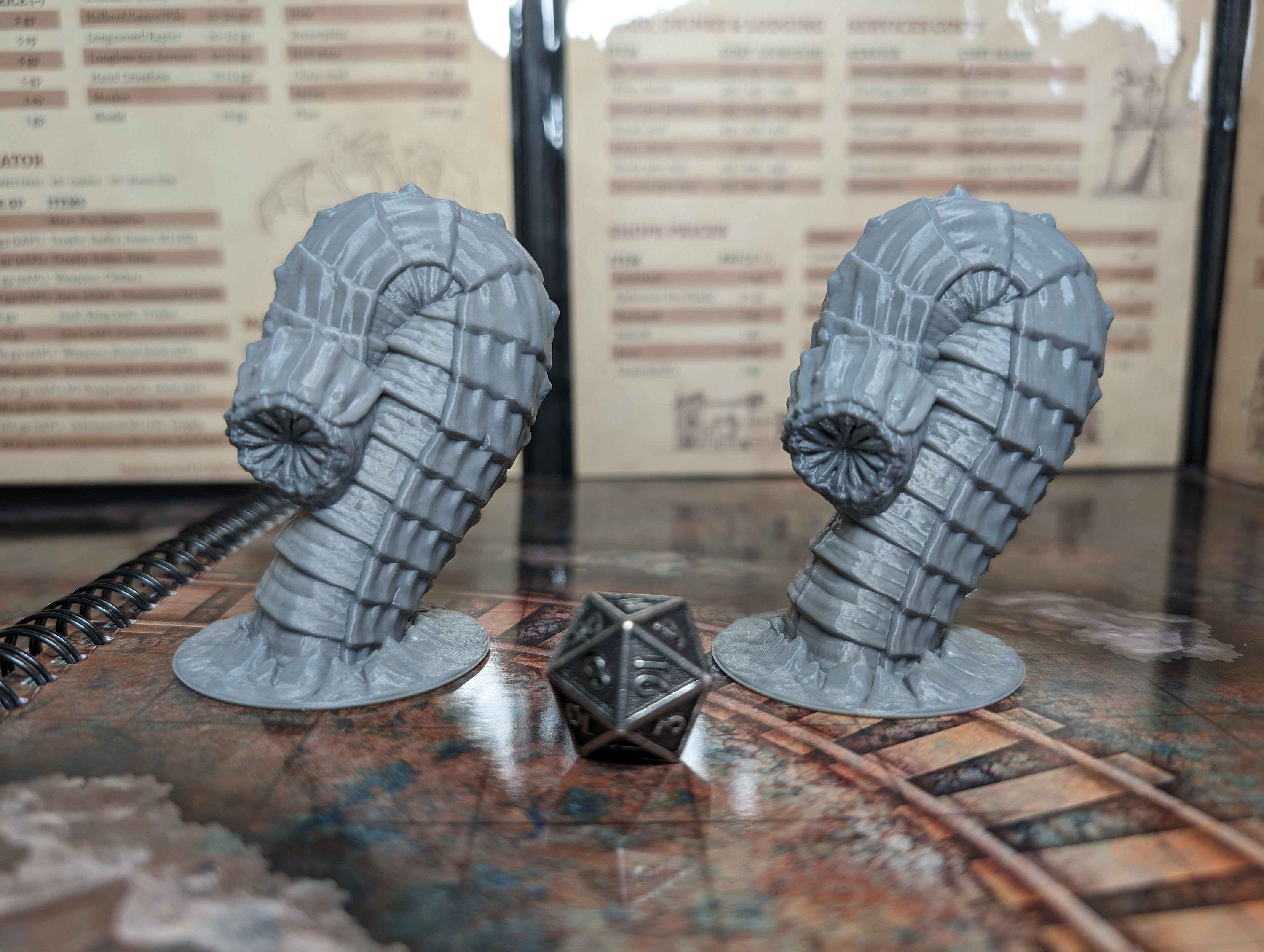 Purple Worm Miniatures for D&D, Pathfinder and TTRPG