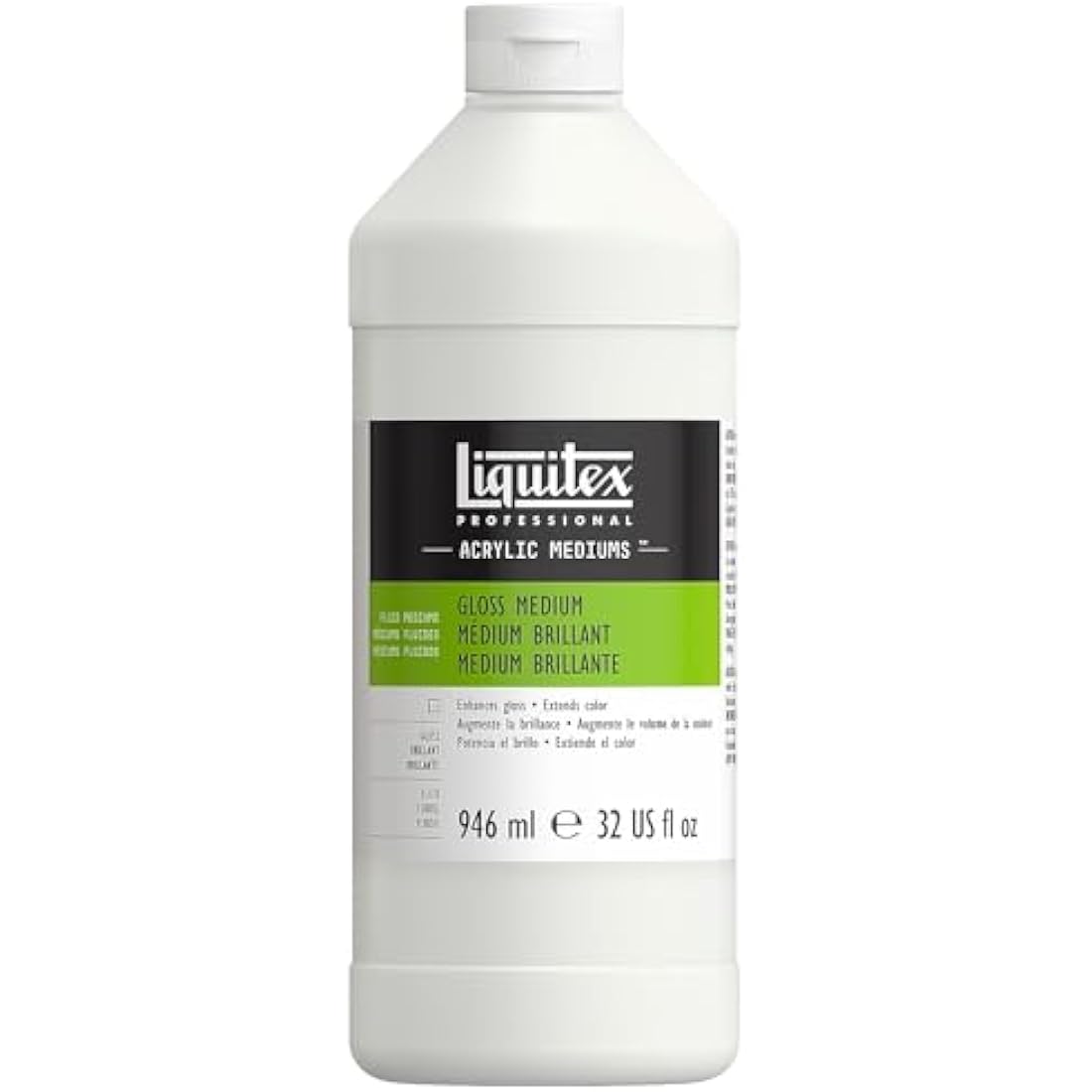 Liquitex Professional Acrylic Medium for Acrylic Paint, Gloss, 946 ml