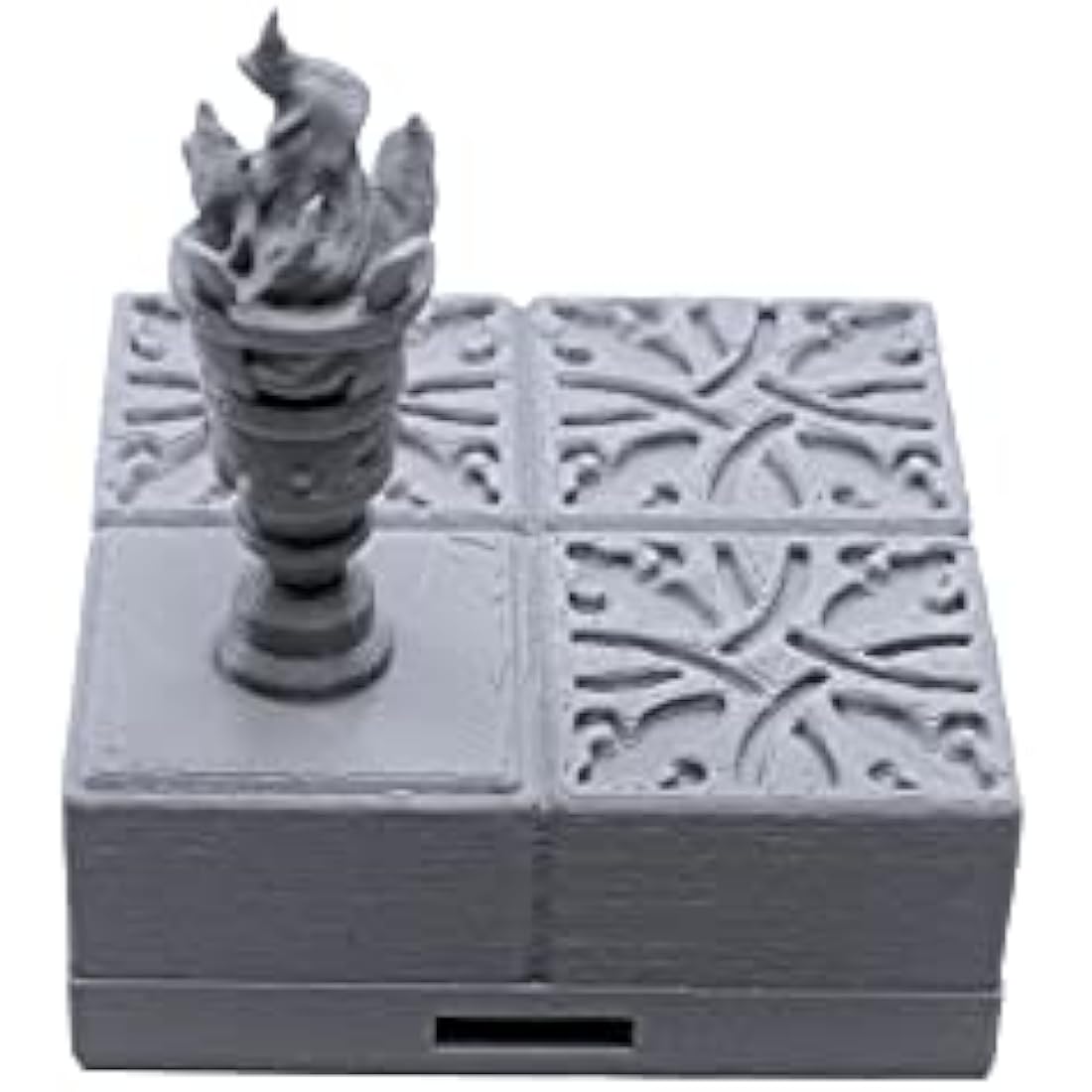 EnderToys Locking Dungeon Tiles - Throne Room, Terrain Scenery Tabletop 28mm Miniatures Role Playing Game, 3D Printed Paintable