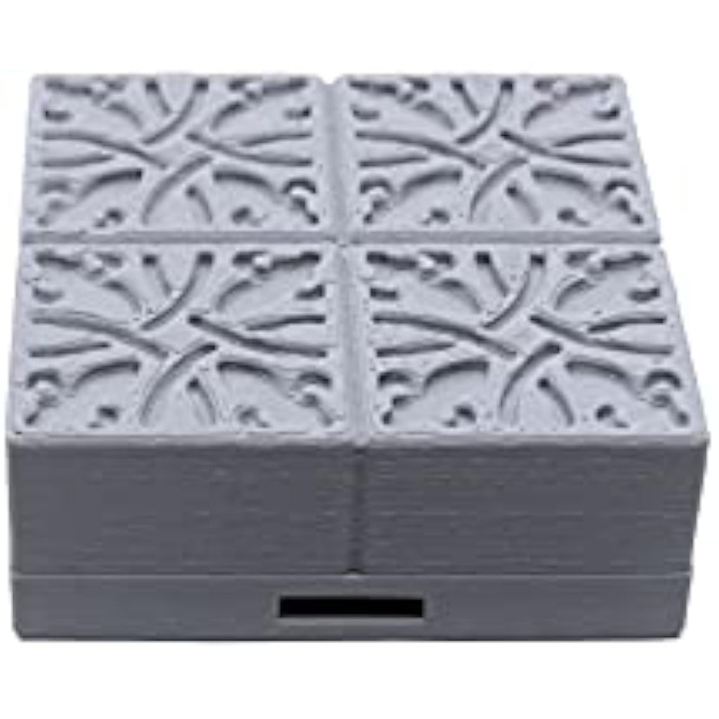 EnderToys Locking Dungeon Tiles - Throne Room, Terrain Scenery Tabletop 28mm Miniatures Role Playing Game, 3D Printed Paintable
