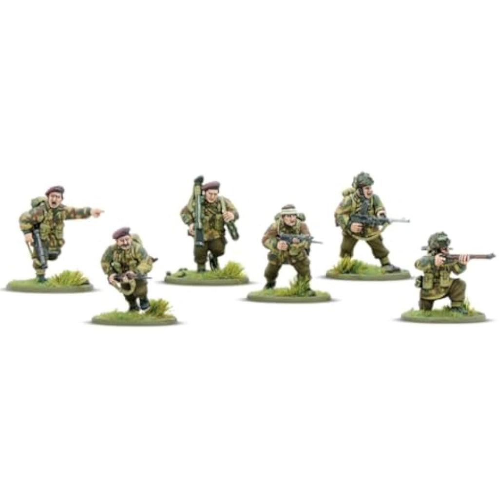 Bolt Action British Airborne Starter Army - 28mm Scale Plastic Miniatures by Warlord Games - Highly Detailed World War 2 Miniatures for Table-top Wargaming