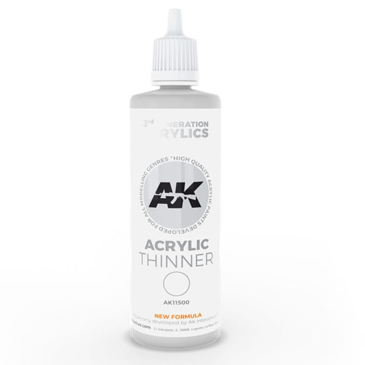 AK Interactive 3G Acrylic Thinner (100ml)