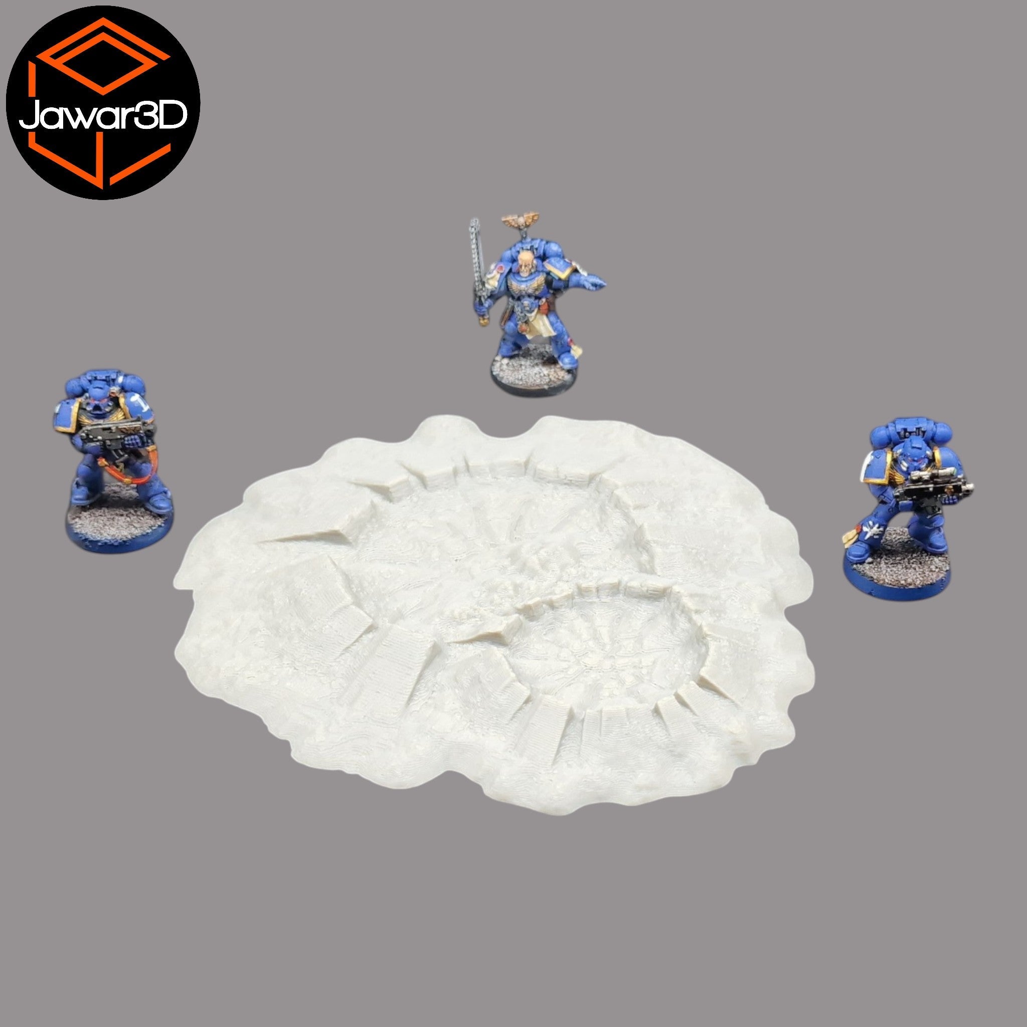 Craters - 28mm Wargaming Scatter Terrain Scenery Tabletop Miniature