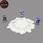 Craters - 28mm Wargaming Scatter Terrain Scenery Tabletop Miniature