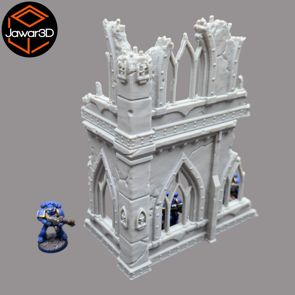 Ruined Empire 2 Floors #2 - 28mm Wargaming Scatter Terrain Scenery Miniature