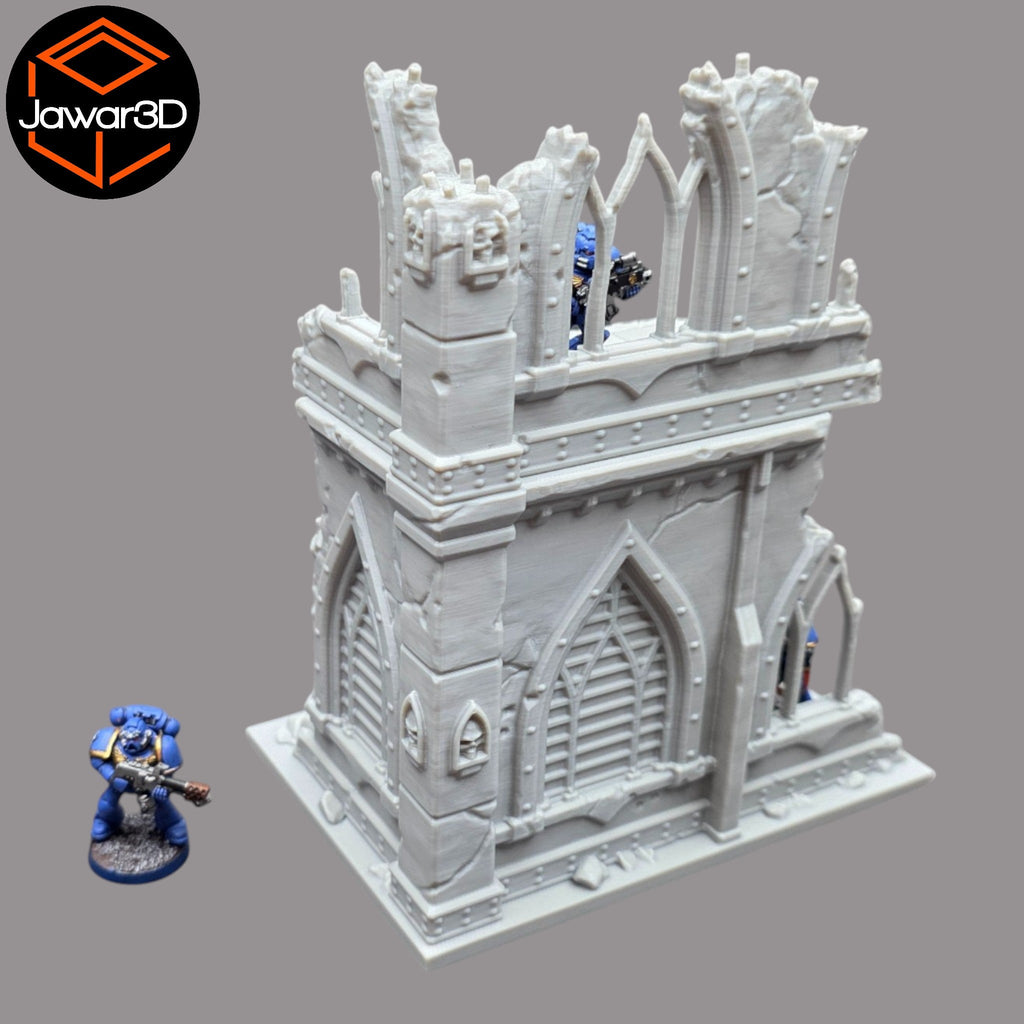 Ruined Empire 2 Floors #3 - 28mm Wargaming Scatter Terrain Scenery Miniature