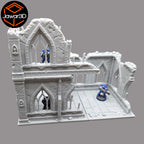 Ruined Empire 2 Floors #8 - 28mm Wargaming Scatter Terrain Scenery Miniature
