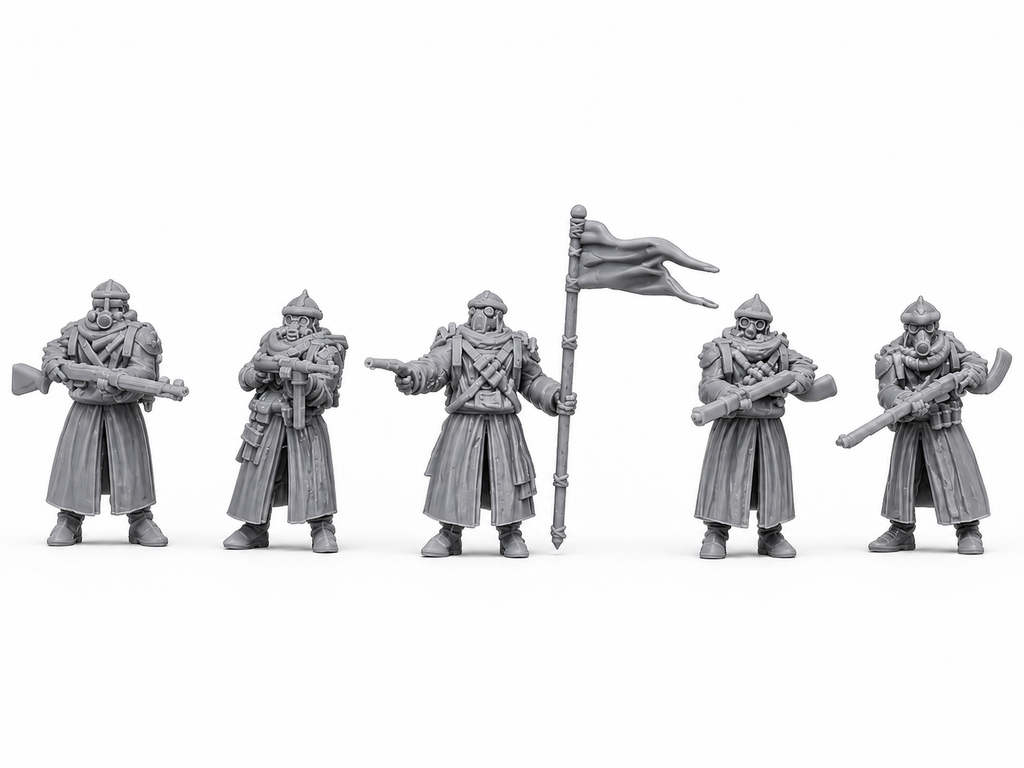 Marawi Azebs Trench Crusade Miniatures Papsikels Resin Figures