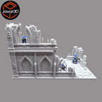 Ruined Empire 2 Floors #18 - 28mm Wargaming Scatter Terrain Scenery Miniature