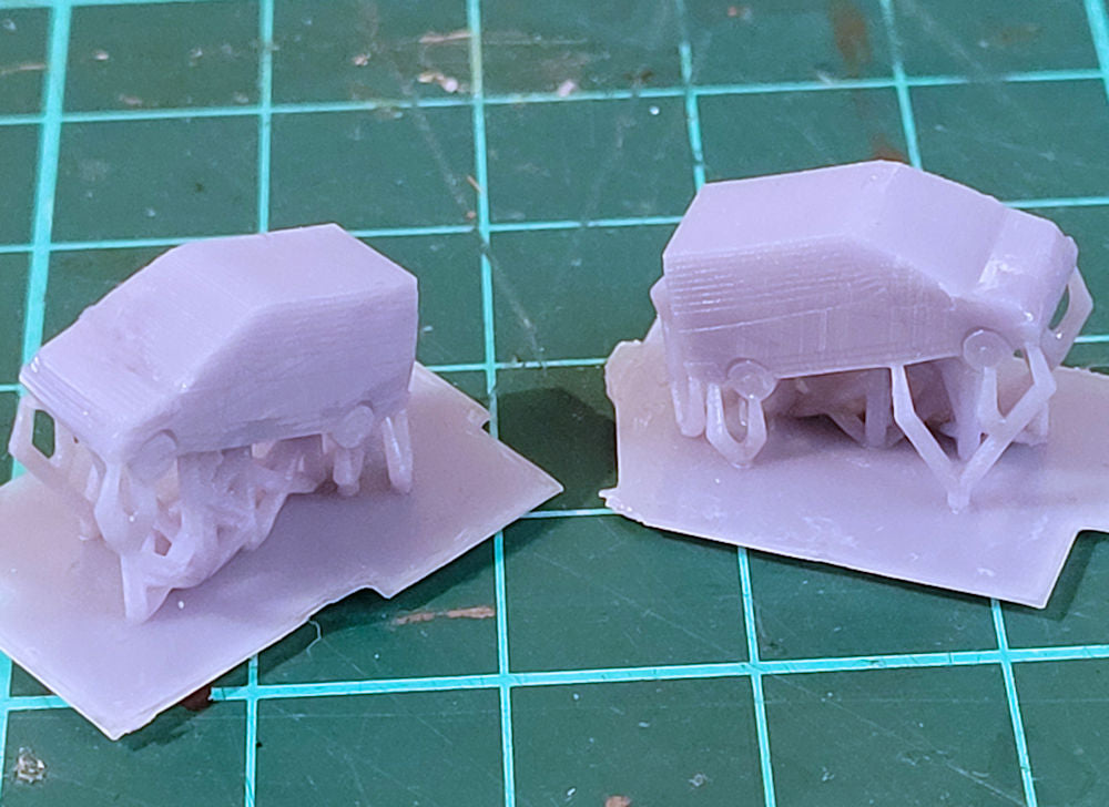 1:350 Civilian Vehicles 2 - Modern Van Set 1