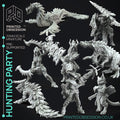Hunting Party Miniatures | Fantasy Miniature | Printed Obsession