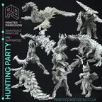 Hunting Party Miniatures | Fantasy Miniature | Printed Obsession