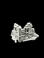 28mm Building Ruins Terrain Scenery for DND, Warhammer, Wargames