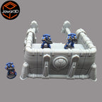 Ethereal Base #2 - 28mm Wargaming Scatter Terrain Scenery Tabletop Miniature