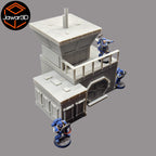 Sci-Fi Outpost - 28mm Wargaming Scatter Terrain Scenery Tabletop Miniature