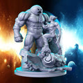 Unstoppable & Immoveable | Super Hero Miniature | RN Estudio