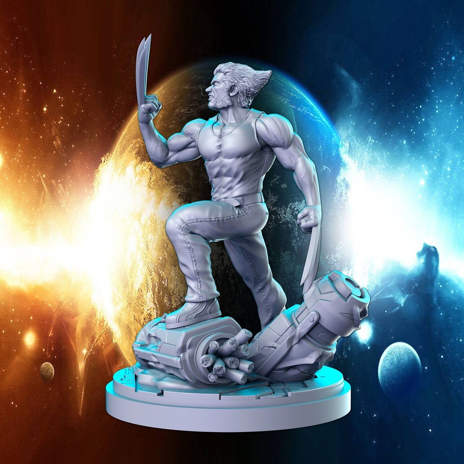 Unstoppable | Super Hero Miniature | RN Estudio