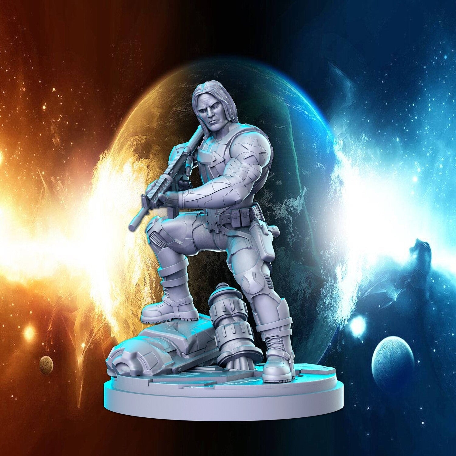 Autumn Patriot | Super Hero Miniature | RN Estudio