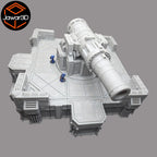 Big Gun Platform #1 - 28mm Wargaming Scatter Terrain Scenery Tabletop Miniature