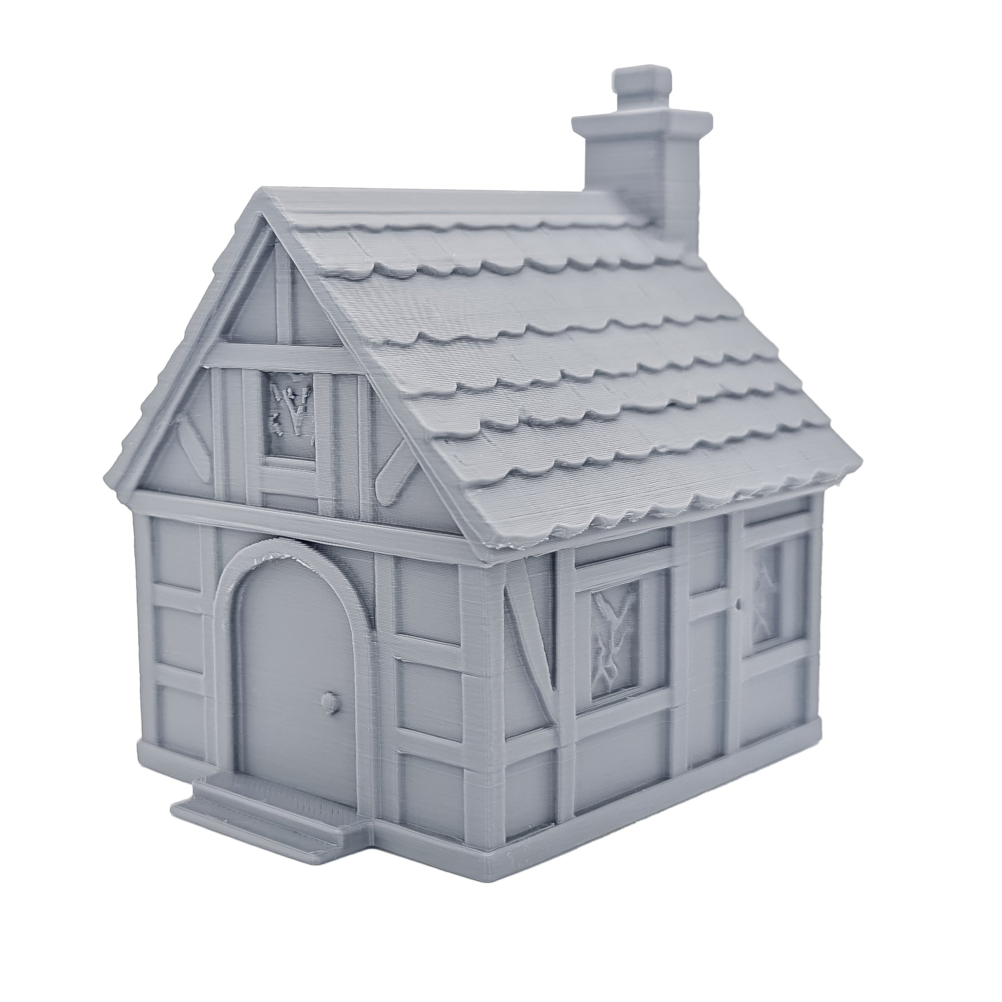 28mm Fantasy Village Buildings | DND RPG Scatter Terrain for Wargames